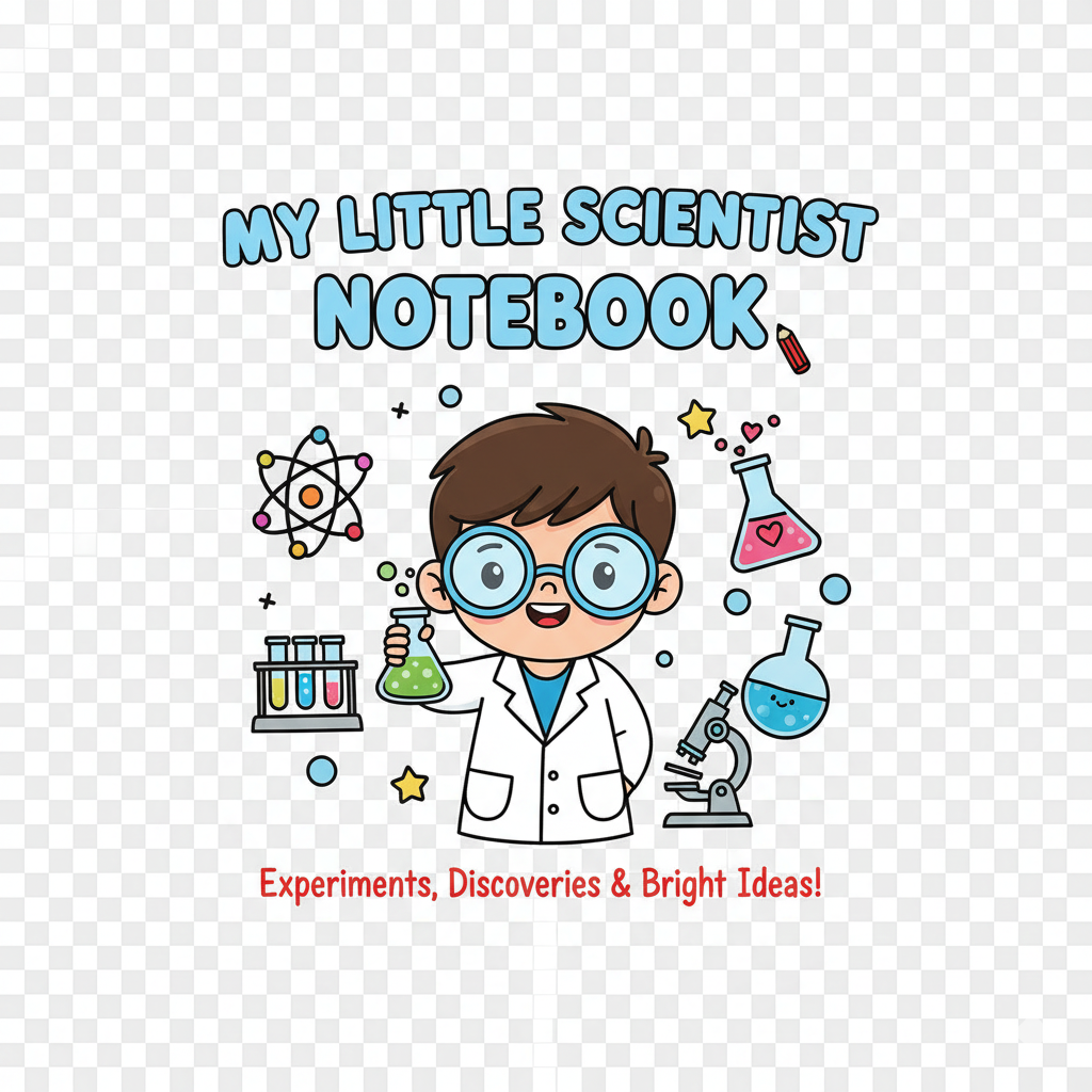 My Little Scientist Notebook - Kids' STEM & Discovery Journal (Primary) Format PDF