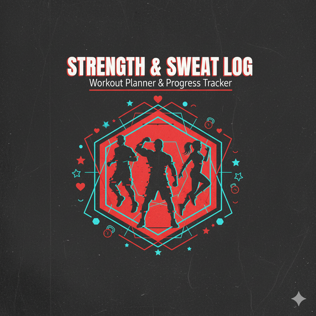 Strength & Sweat Log - Intense Workout Planner & Progress Tracker